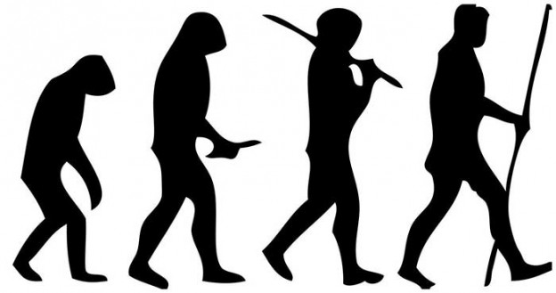 Menschliche Existenz – historische Darstellung der menschlichen Evolution